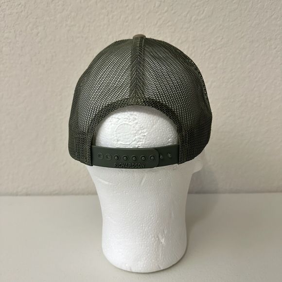 NWOT TECOVAS Trucker Hat Snapback in Sage Green - Picture 6 of 9